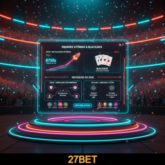 Viva o Crash da 27BET e ganhe com emoção!