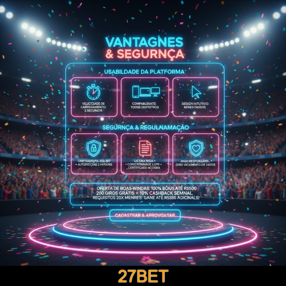 Cassino 27BET, Seguro, Promoções